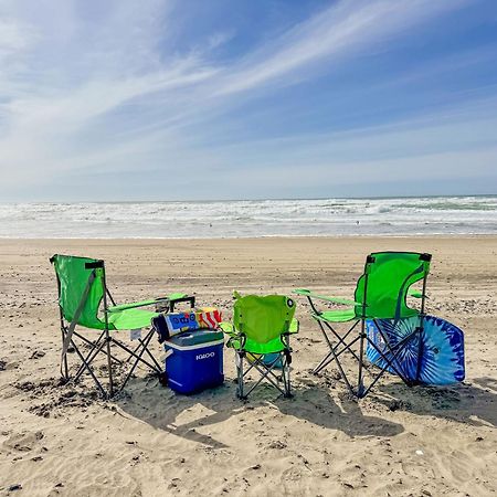 Steps From The Beach! Hottub, $1M Ocean View, Deck Waldport Exteriér fotografie