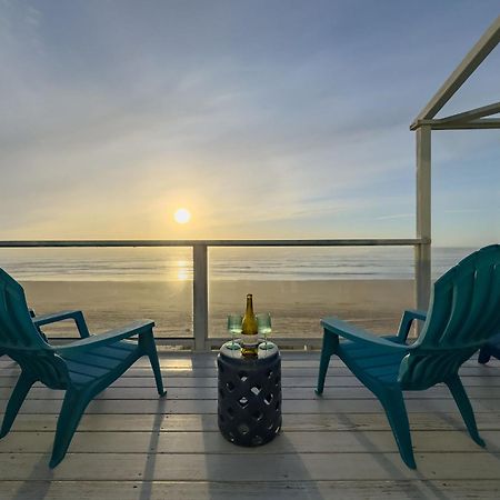 Steps From The Beach! Hottub, $1M Ocean View, Deck Waldport Exteriér fotografie