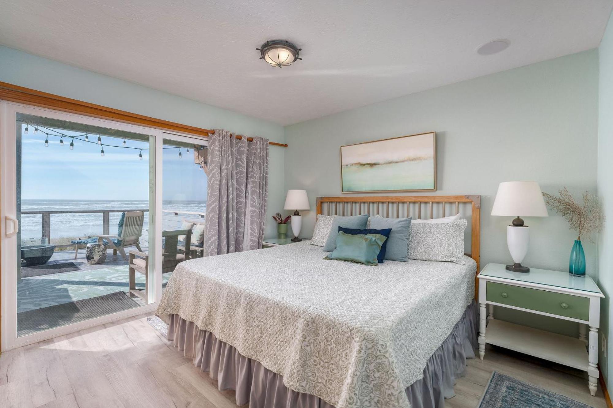 Steps From The Beach! Hottub, $1M Ocean View, Deck Waldport Exteriér fotografie
